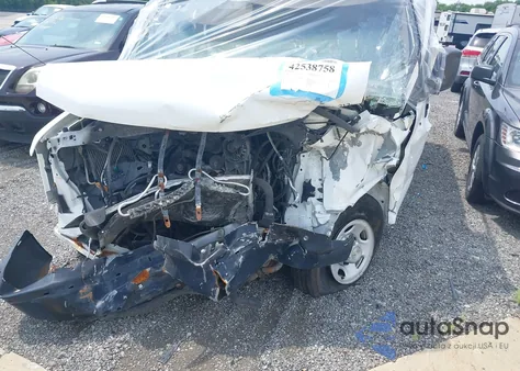 2012 Chevrolet Express 2500 Work Van z USA, uszkodzony, nr VIN 1GCWGFCA8C1181277